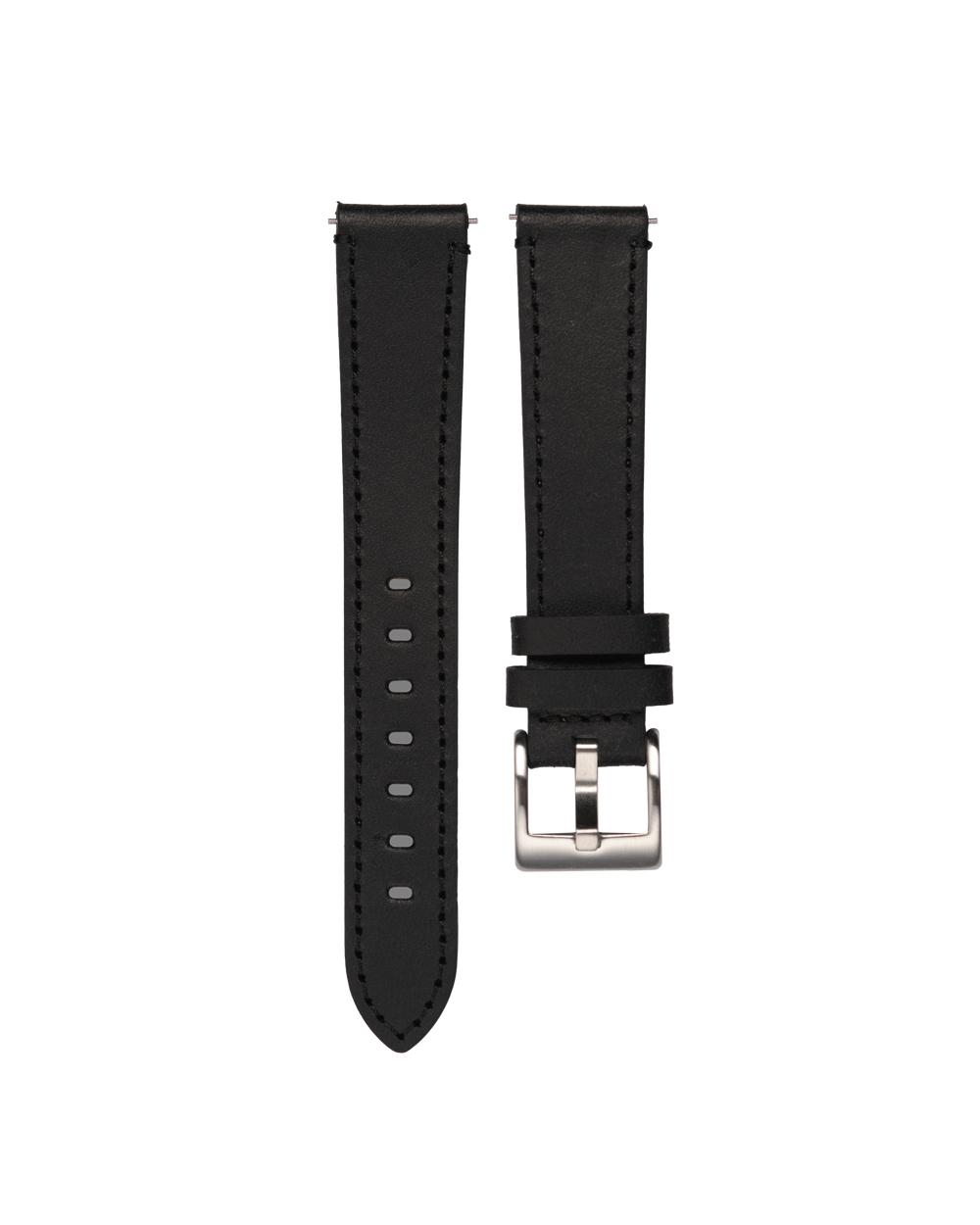 Leather Strap Black – Timor Watch Company - Main Image